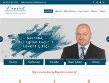 Tablet Screenshot of leventciftci.com